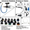 radiator cooling pressure tester kit