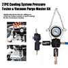 radiator cooling pressure tester kit